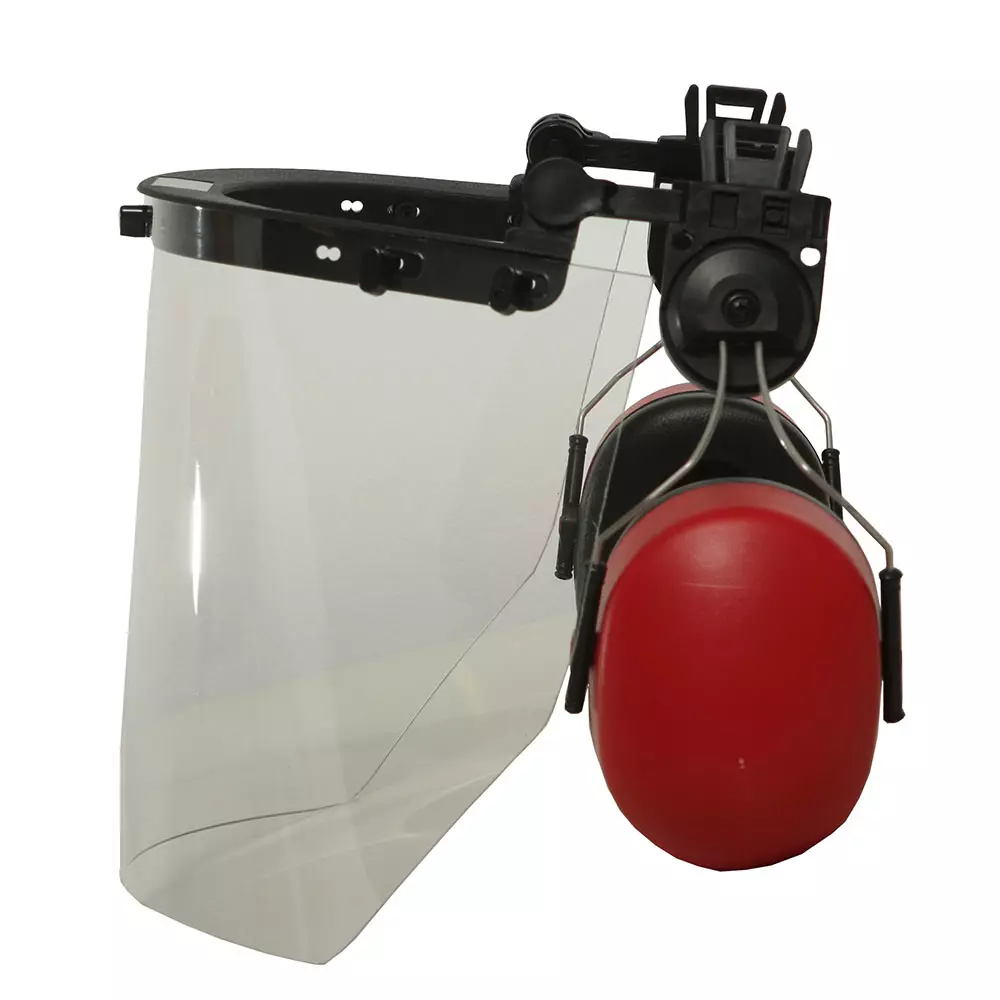 Protetor Facial Incolor/Abafador CG108 Carbografite